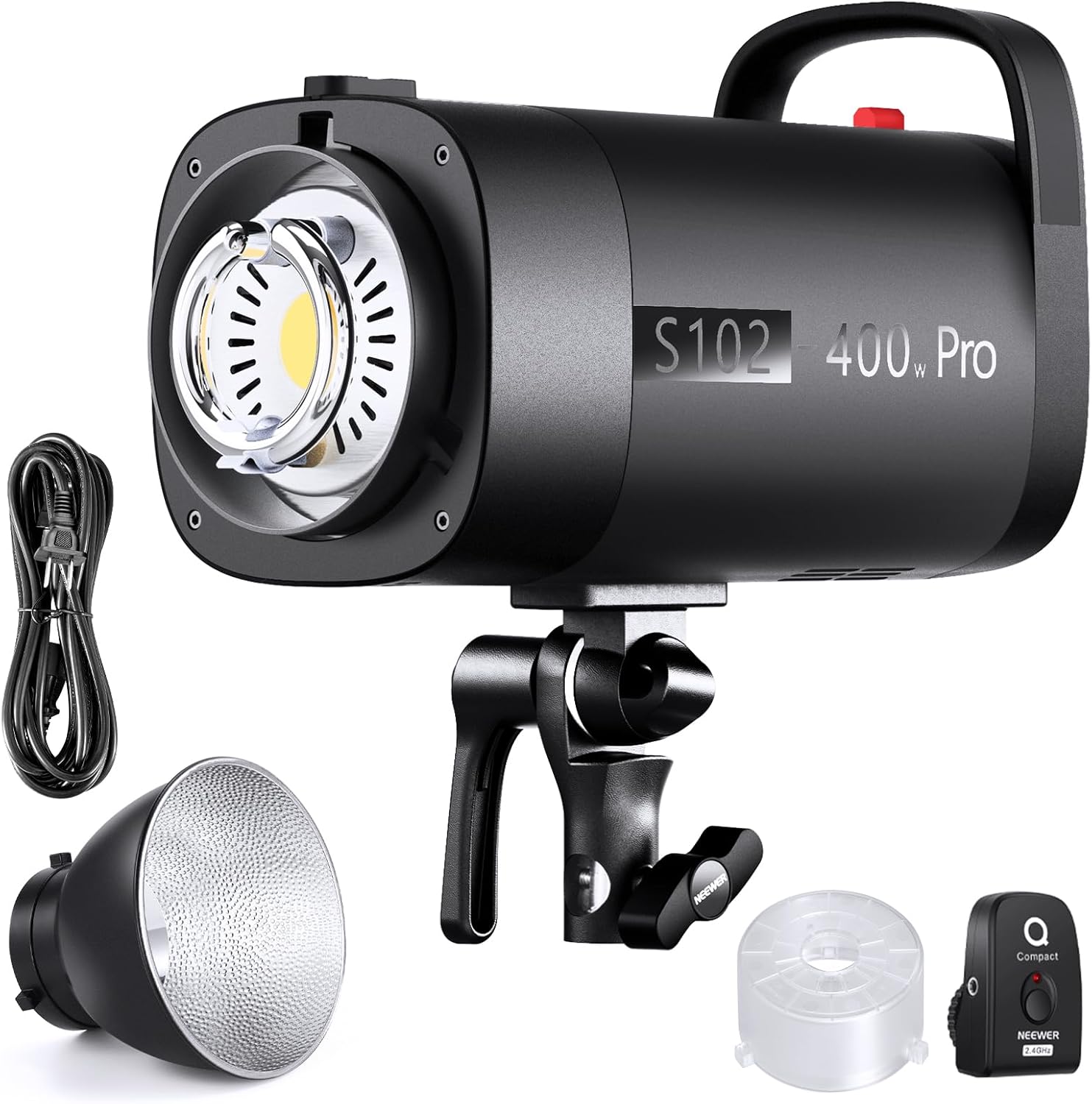 FLASH ESTUDIO NEEWER S102-400W PRO CON TRIGGER 2.4G - 1