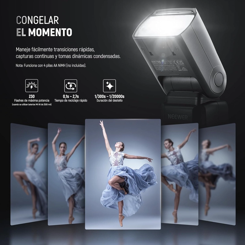 FLASH SPEEDLITE TTL NEEWER NW700-C PARA CANON - 2