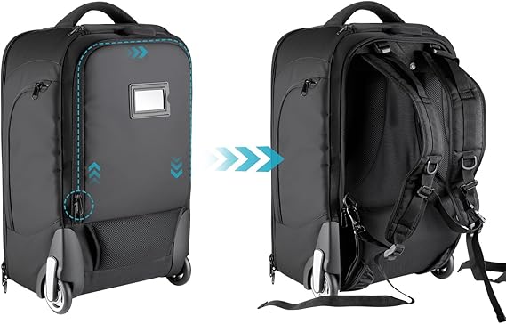 MOCHILA TROLLEY CONVERTIBLE NEEWER 2 EN 1 PARA CAMARA - 5