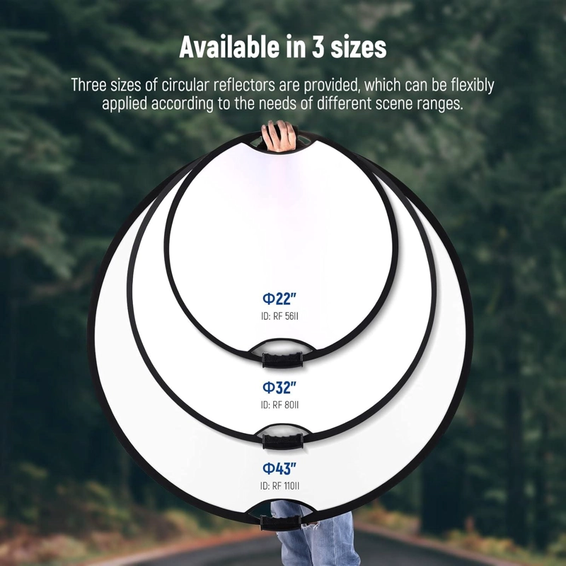 REFLECTOR NEEWER 5 EN 1 PLEGABLE DE 80 CM CON ASAS - 4