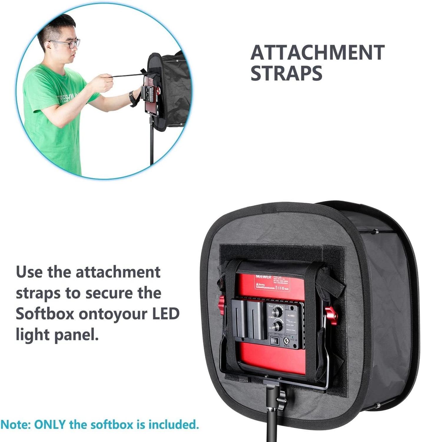 SOFTBOX PARA PANEL LED NEEWER 660​ - 2