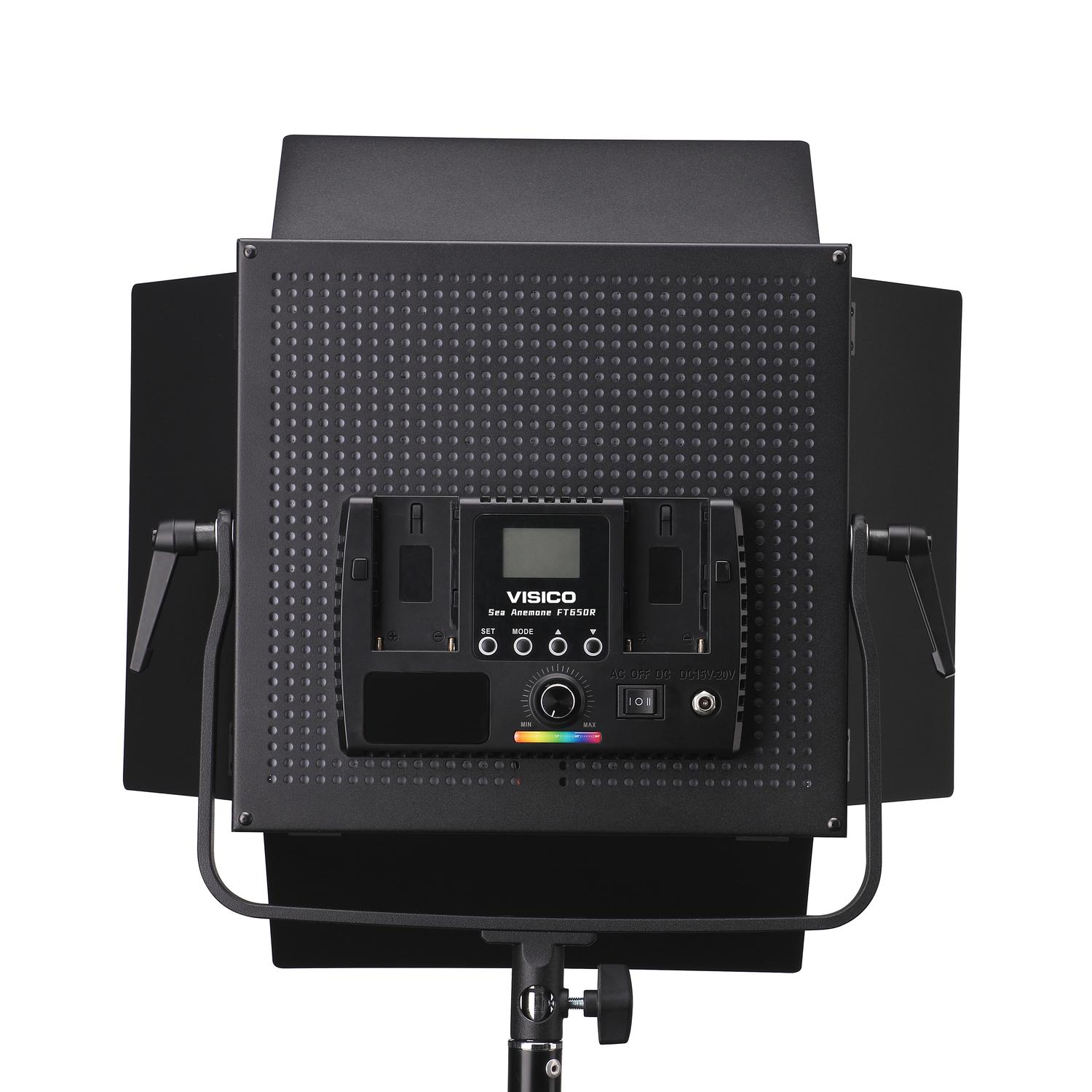 PANEL LED VISICO FT-650R RGB Y BICOLOR - CON FUENTE DE PODER - 7