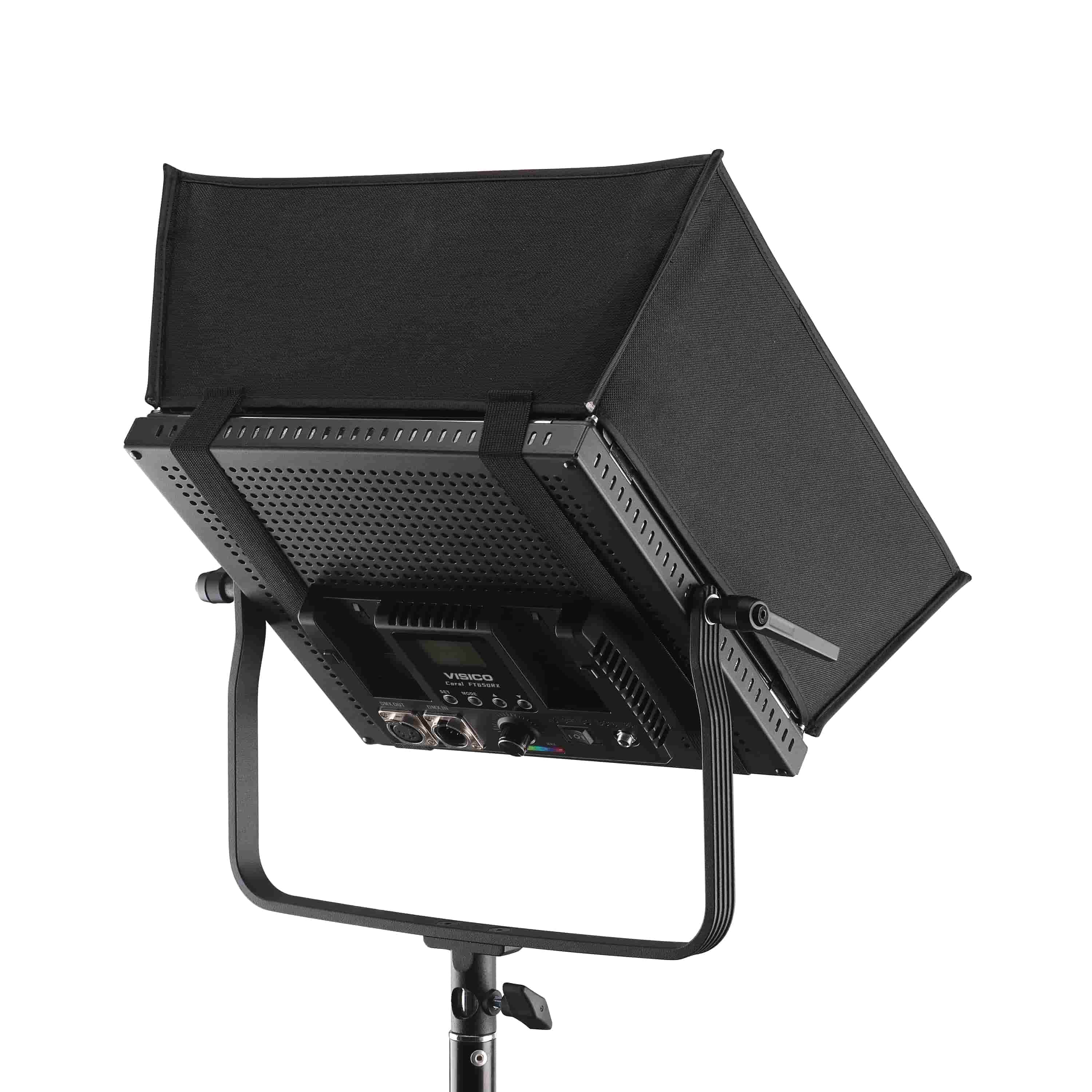 SOFTBOX CON GRILLA VISICO PARA LED FT-650 - 2