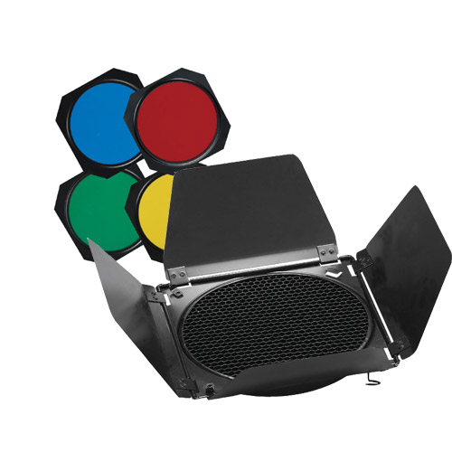 BARNDOOR VISICO BD-200 CON GELES DE COLORES - 2