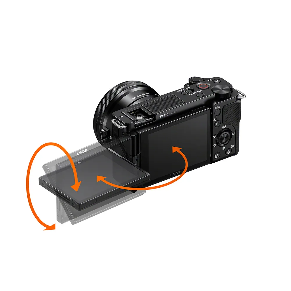 CAMARA MIRRORLESS SONY ZV-E10 + LENTE 16-50MM - 4