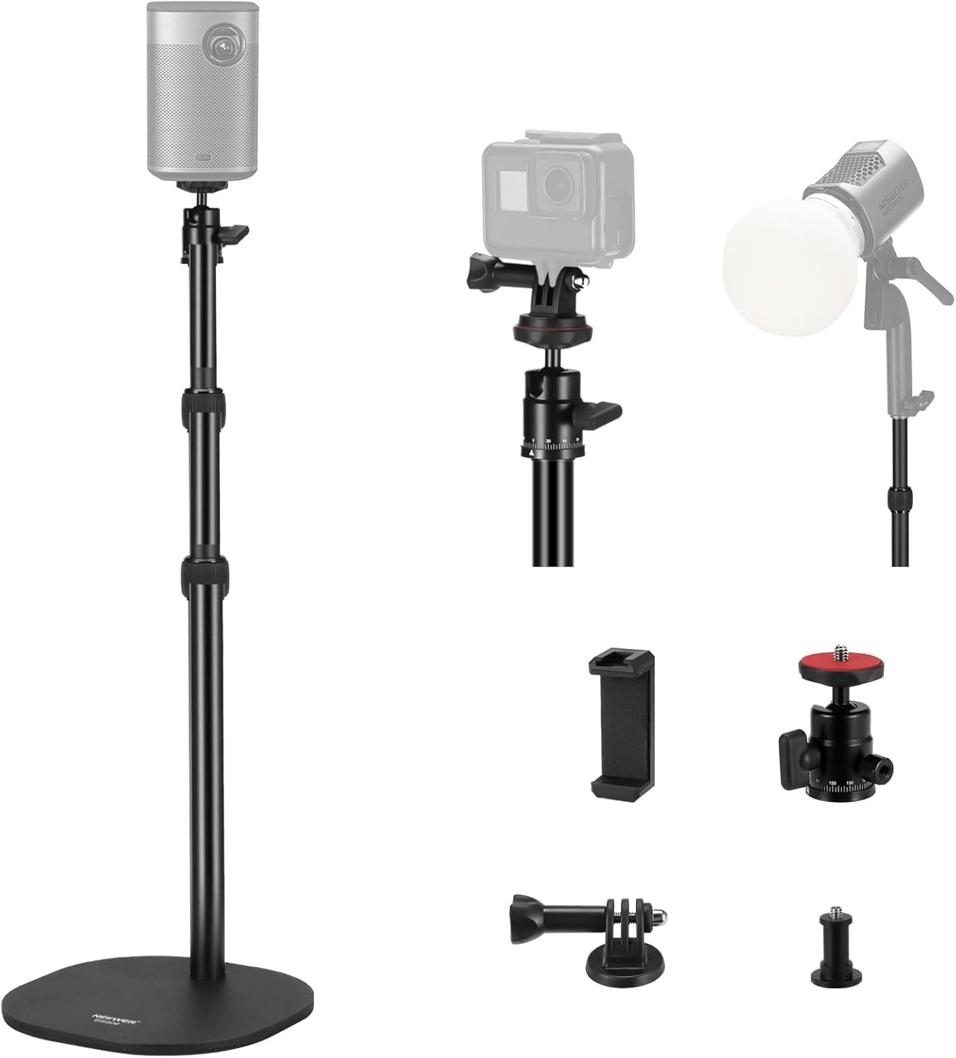 SOPORTE NEEWER DE MESA Y PISO PARA PROYECTOR Y CAMARA - 3