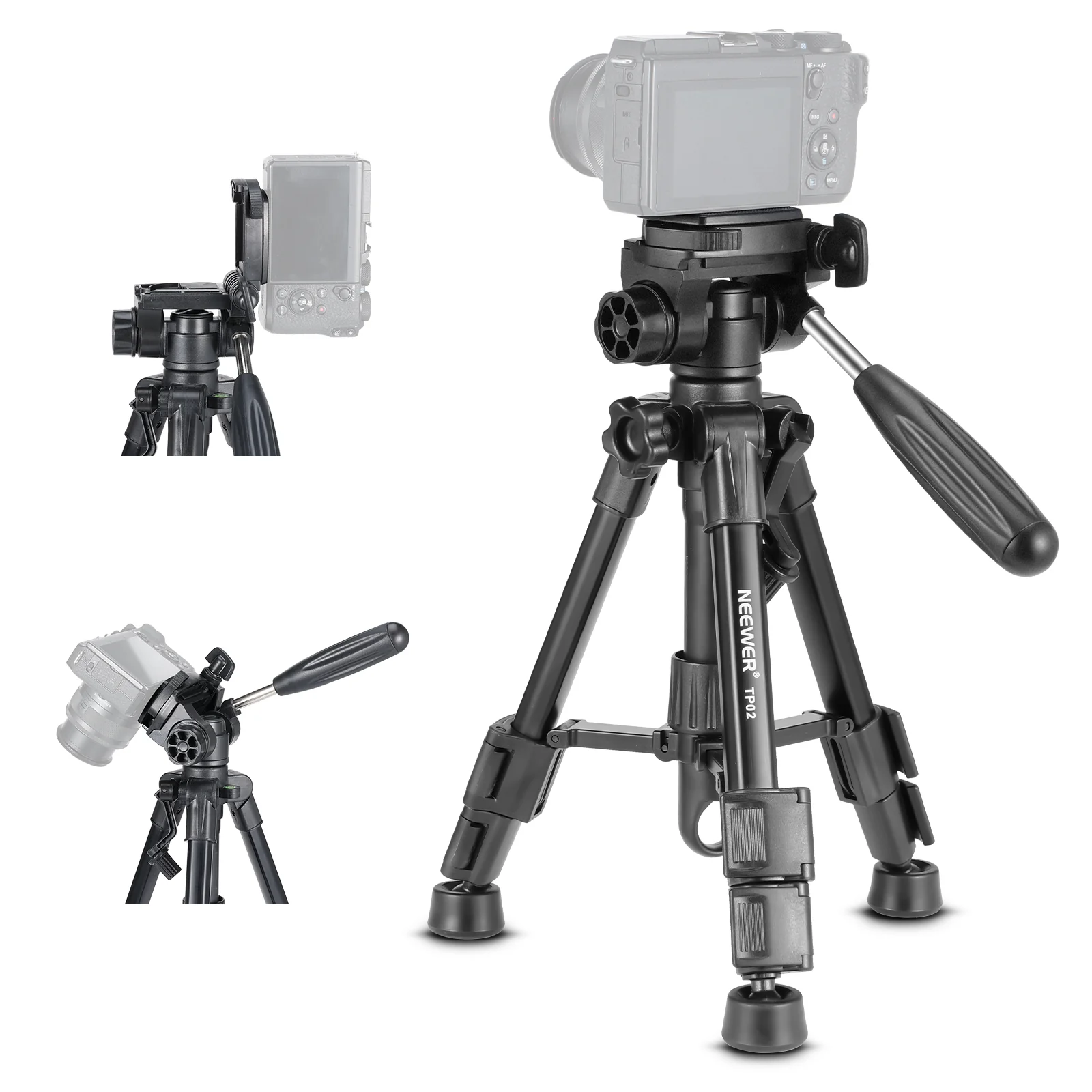 TRIPODE ESCRITORIO NEEWER BASICS TP02 PARA CAMARA - 1