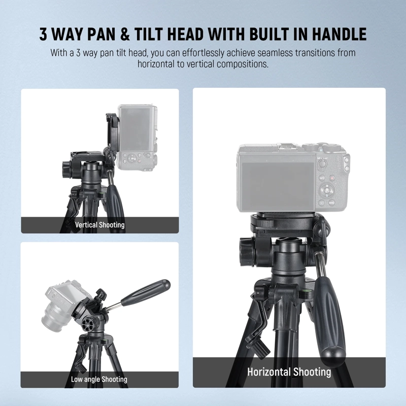 TRIPODE ESCRITORIO NEEWER BASICS TP02 PARA CAMARA - 5