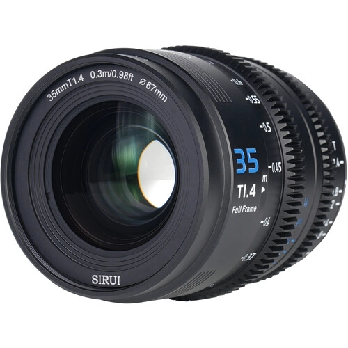 LENTE DE CINE SIRUI VP-1 VISION PRIME DE 35 MM T1.4 - 5