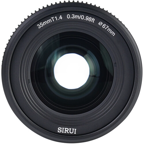 LENTE DE CINE SIRUI VP-1 VISION PRIME DE 35 MM T1.4 - 6