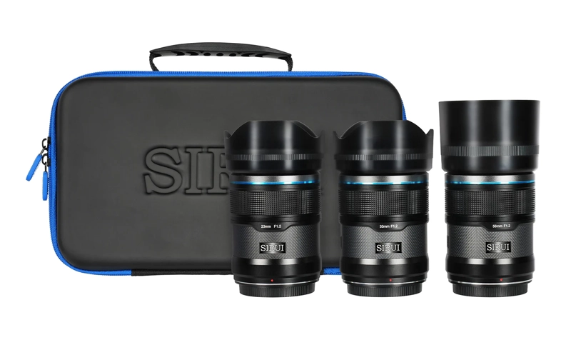 KIT DE 3 LENTES SIRUI SNIPER F/1.2 CON ENFOQUE AUTOMATICO (SONY E) - 1