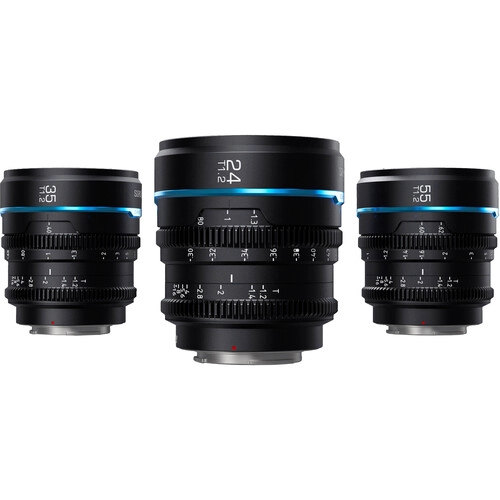 KIT DE 3 LENTES DE CINE SIRUI NIGHT WALKER T1.2 S35 (SONY E) - 4