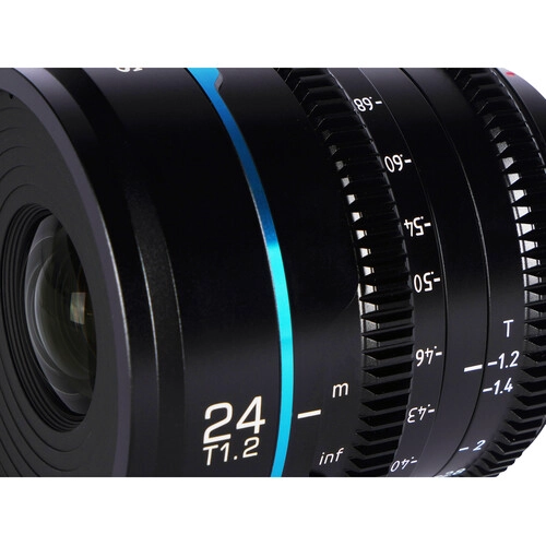 LENTE CINE SIRUI NIGHT WALKER 24MM GRIS CON MONTURA SONY E - 3