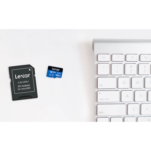 TARJETA DE MEMORIA MICRO SD LEXAR 128GB 633X UHS-I - 3