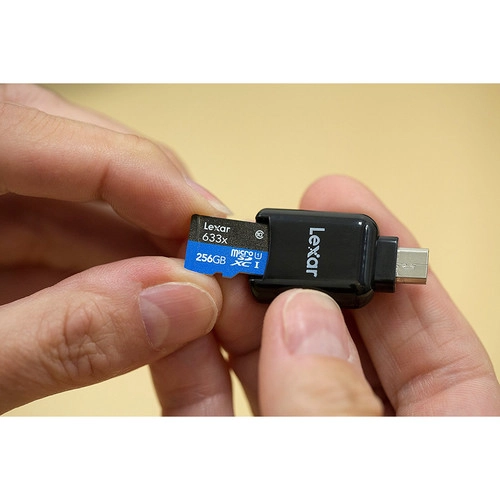 TARJETA DE MEMORIA MICRO SD LEXAR 256GB 633X UHS-I - 2