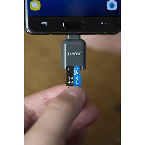 TARJETA DE MEMORIA MICRO SD LEXAR 256GB 633X UHS-I - 4