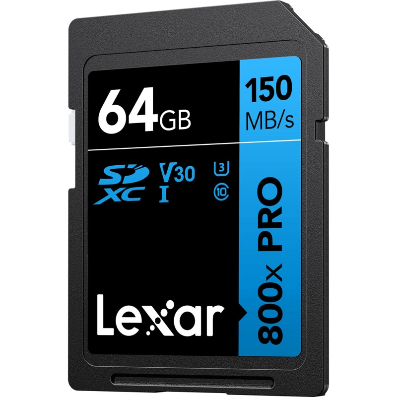 MEMORIA LEXAR 64GB 800X PRO UHS- V30 150MBS - 3