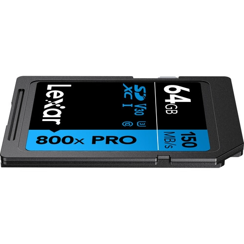 MEMORIA LEXAR 64GB 800X PRO UHS- V30 150MBS - 5