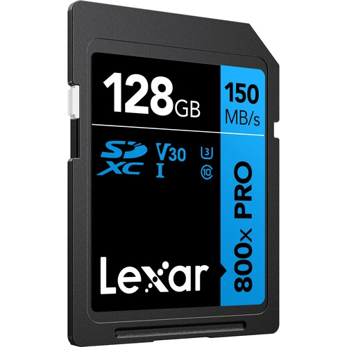 TARJETA DE MEMORIA SD LEXAR 128GB 800X PRO UHS-I SDXC - 2