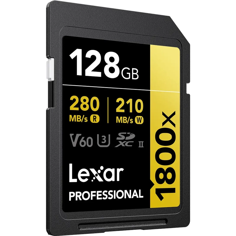 TARJETA DE MEMORIA SD LEXAR 128GB GOLD UHS-II SDXC - 2