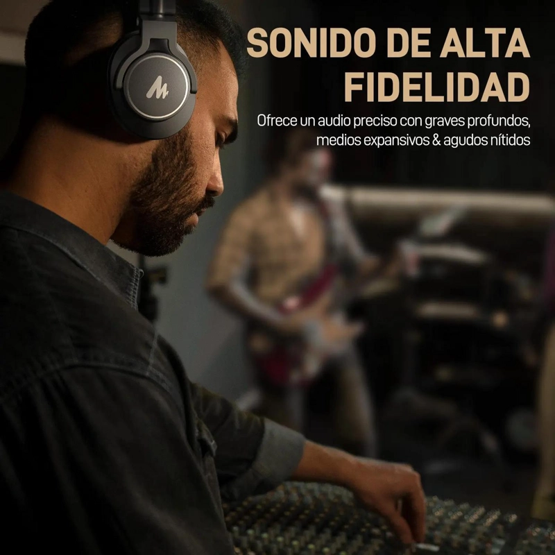 AUDIFONOS DE ESTUDIO MAONO MH700 PARA MONITOREO PROFESIONAL - 2
