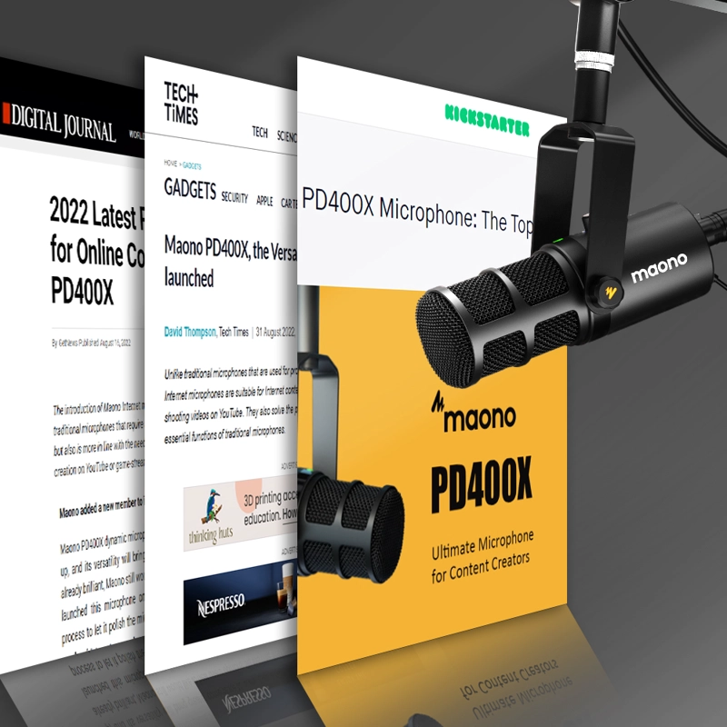 MICROFONO DINAMICO MAONO PD400X XLR USB - 3