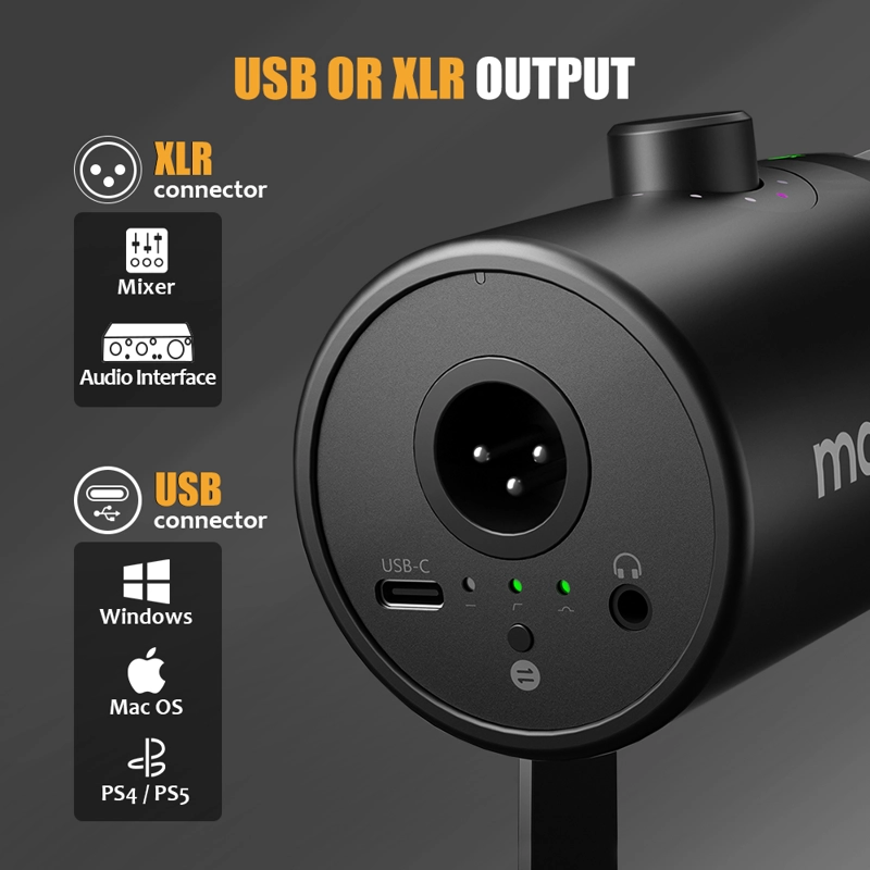 MICROFONO DINAMICO MAONO PD400X XLR USB - 7