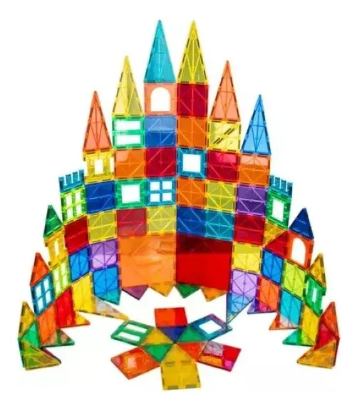JUEGO DE BLOQUES DE CONSTRUCCION MAGNE TICOS 3D 60 PIEZAS 60 - 2