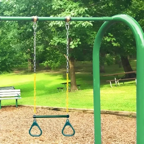 BARRA TRAPECIO MAS ANILLOS Y ACCESORIOS GIMNASIA PARA NIÑO - 3