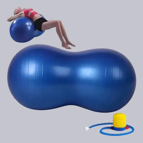 BALON OVALADO PILATES YOGA TIPO MANI 90X45CM REHABILITACION - 4