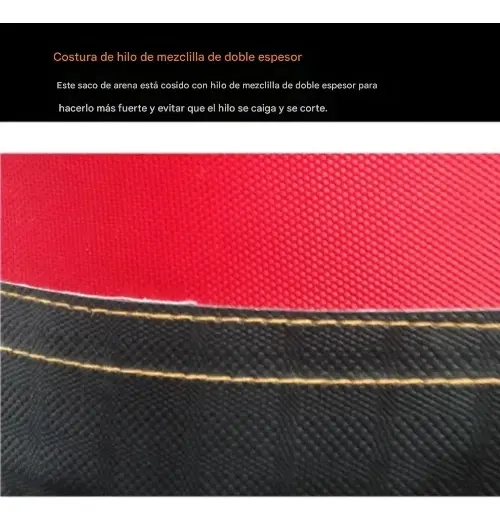 SACO DE BOXEO GRANDE PROFESIONAL CON CADENA DE ANCLAJE 120CM - 6