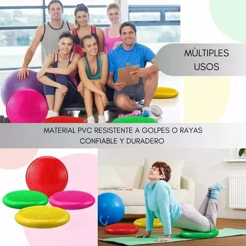 COJIN AUTISMO SENSORIAL PROPIOCEPTIVO YOGA BALONES 34CM - 6