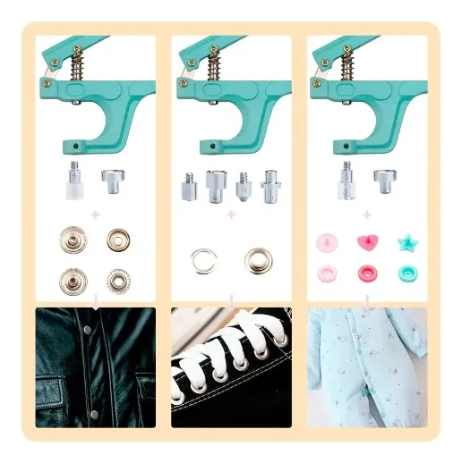 PINZA REMACHADORA PARA BROCHES PLASTICOS SNAP MAS 270 BROCHE - 6