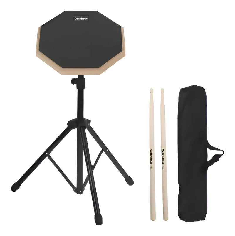 PAD DE PRACTICA CON ATRIL Y BOLSO Y BAQUETAS - 1