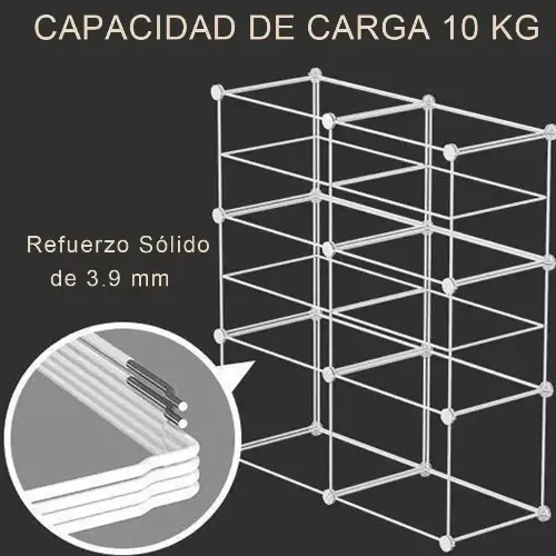 ZAPATERA ECONOMICO MODERNAS ORGANIZADOR CAJA ARMABLE ESTANTE - 3