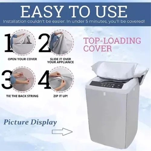 FUNDA DE LAVADORA IMPERMEABLE - 4