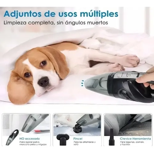 ASPIRADORA DE MANO ESENZO ADGET 120W RECARGABLE PORTATIL - 7
