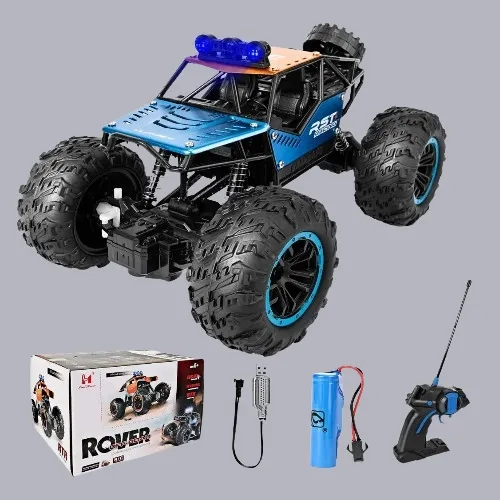 AUTO CARRO A CONTROL REMOTO RECARGABLE CON LED 18KM/H - 1