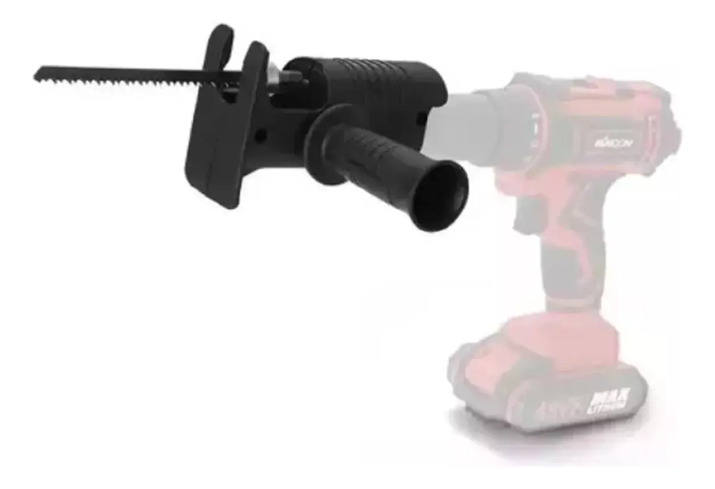 ADAPTADOR TALADRO SIERRA SABLE RECIPROCA CONVERTIDOR CAMBIO - 1