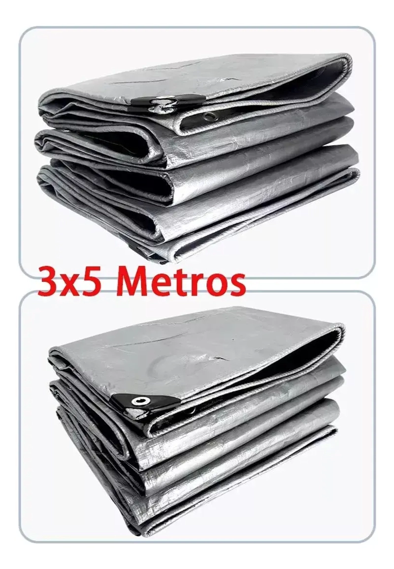 COBERTOR LONA UNIVERSAL IMPERMEABLE DE 3X5 METROS - 3