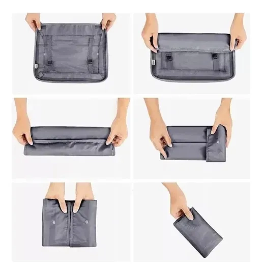 ORGANIZADOR MALETA SET 7 BOLSAS VIAJE EQUIPAJE - 3