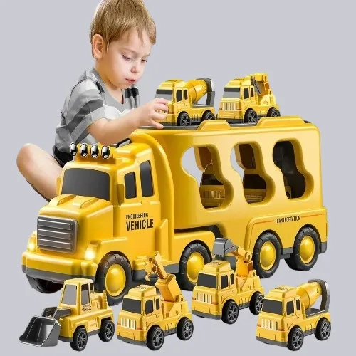 CAMION DE CONSTRUCCION 5 EN 1 JUGUETES REGALO PARA NIÑOS - 1