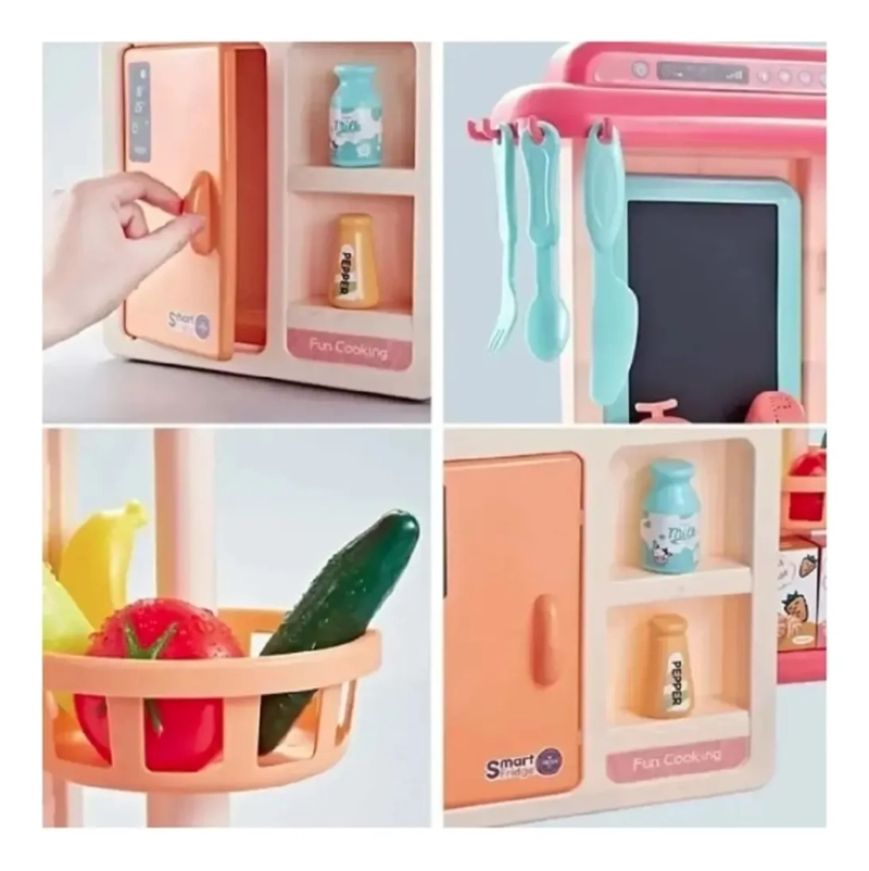 COCINA DE JUGUETE 42 ACCESORIOS ESTILO MODERNO - 3