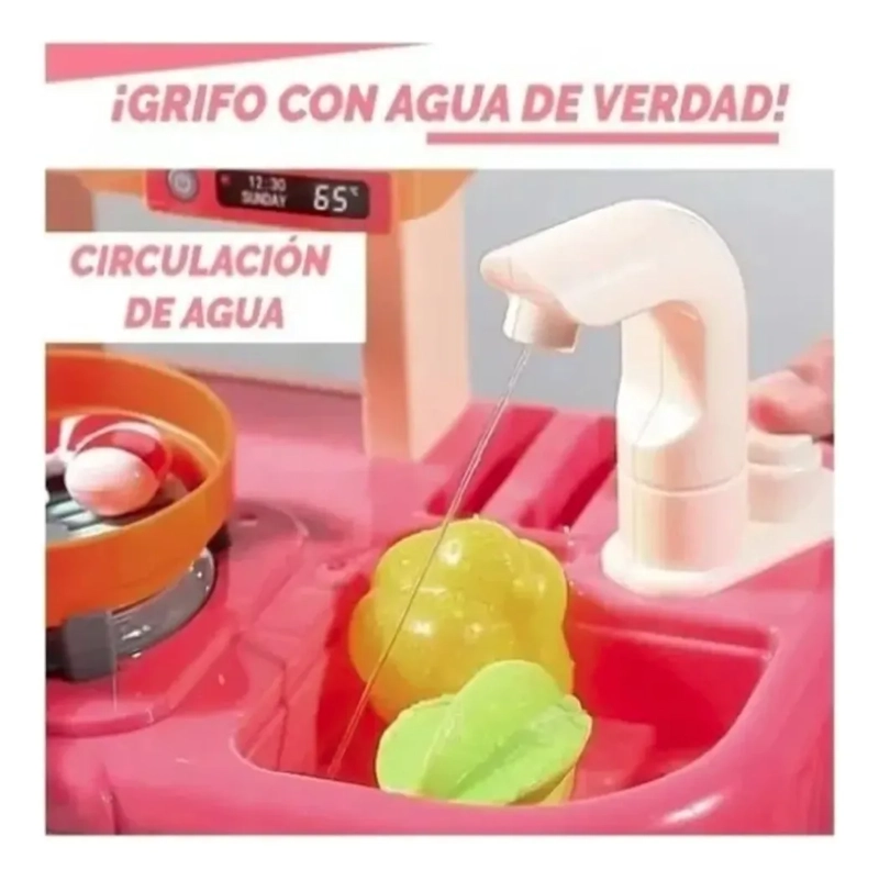COCINA DE JUGUETE 42 ACCESORIOS ESTILO MODERNO - 4