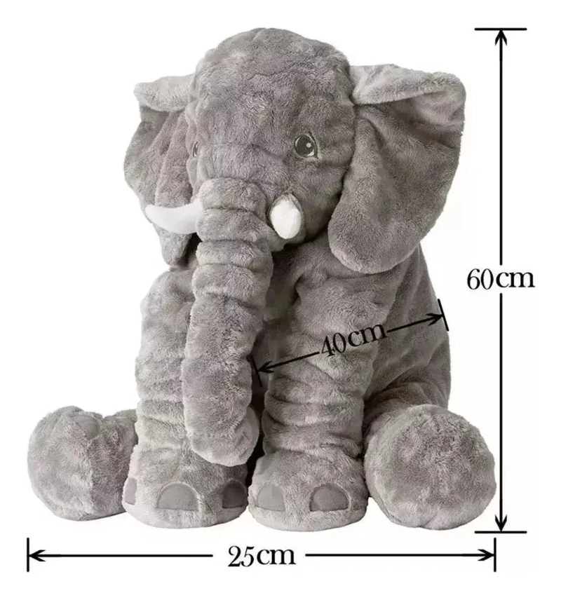 ELEFANTE DE APEGO PELUCHE PARA BEBE S Y NIÑOS - 2