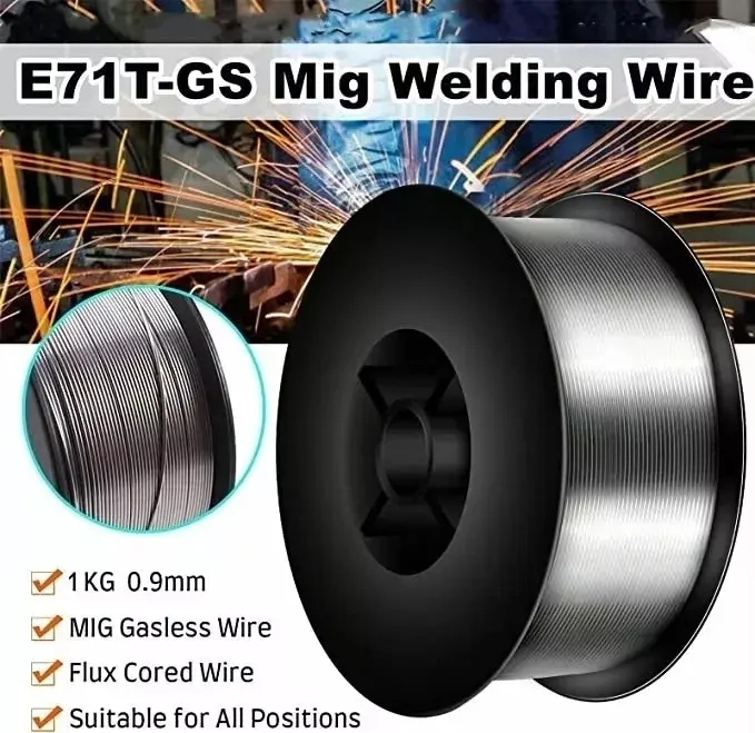 SET 2 UDS. ALAMBRE MIG SIN GAS 1.0 MM 1KG C/U - 2