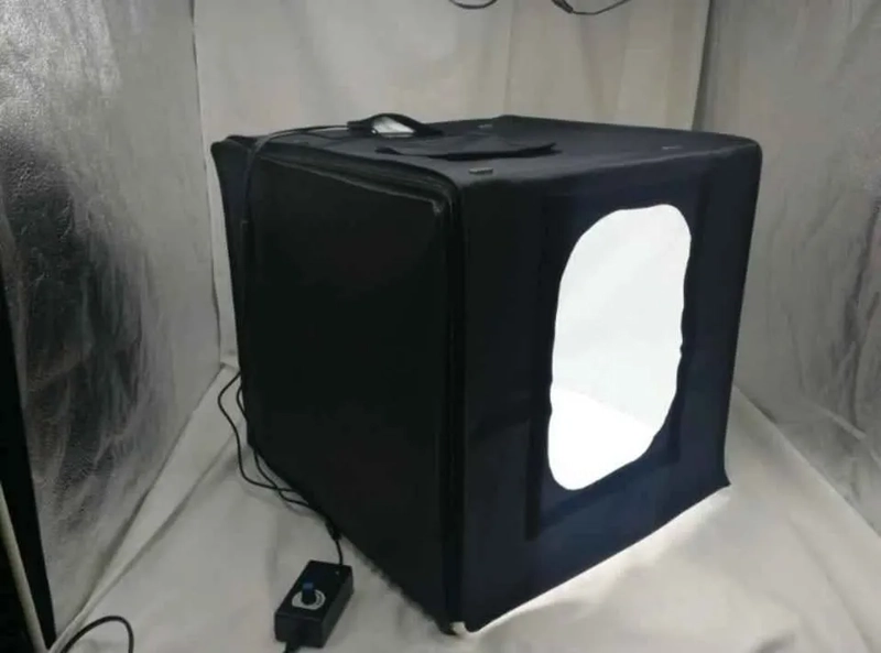 ESTUDIO SET FOTOGRAFICO CAJA LUZ SOFTBOX PORTATIL 40CMX40CM - 2