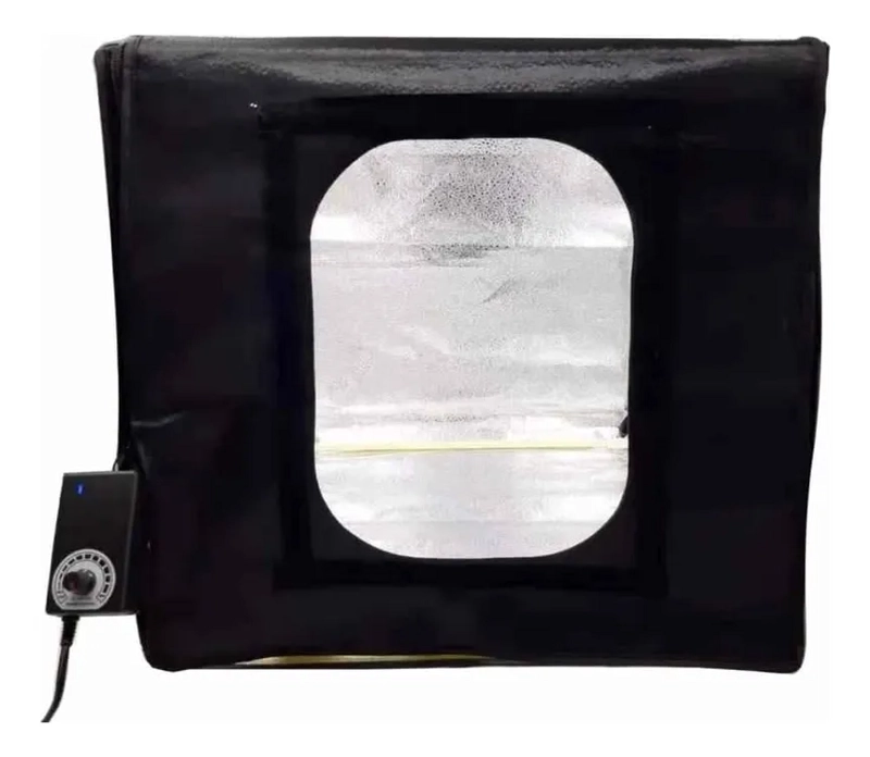 ESTUDIO SET FOTOGRAFICO CAJA LUZ SOFTBOX PORTATIL 40CMX40CM - 5
