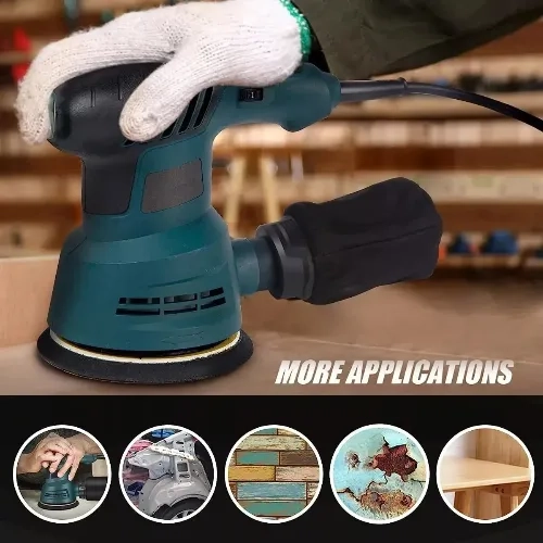 LIJADORA ORBITAL PROFESIONAL HOJA 300W PARA MADERA Y METAL - 3