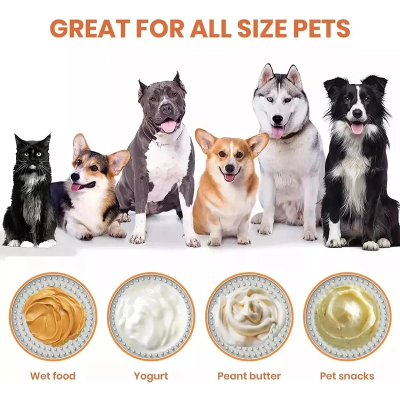 JUGUETE INTERACTIVO PARA MASCOTAS PERRO GATO DE COMIDA LENTO - 5